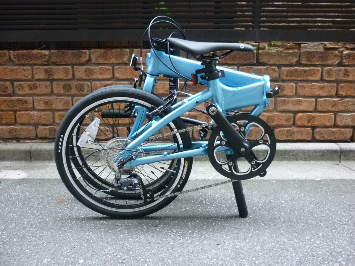 DAHON】クラス最軽量の折り畳み自転車「VITESSE D8」が久しぶりに再