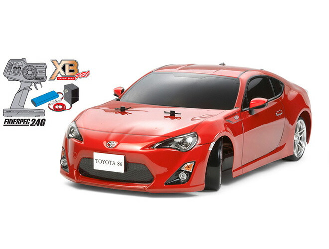 楽天市場】1/10 TAMIYA タミヤ XBシリーズ トヨタ86 TT-01Dシャーシ