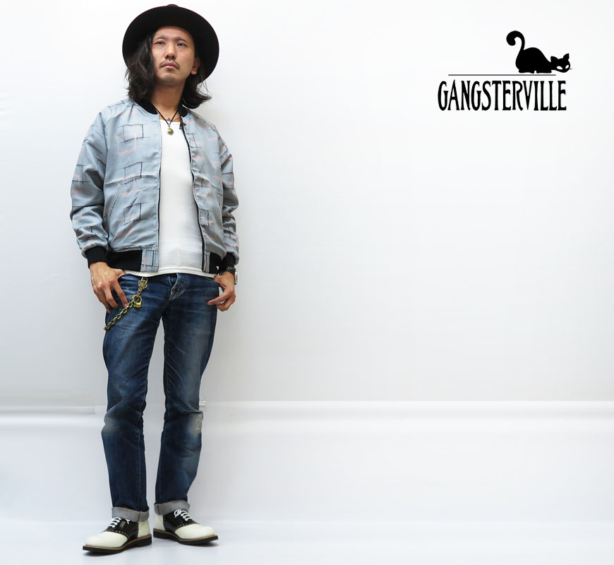 楽天市場】GANGSTERVILLE ギャングスタービル リバーシブルジャケット