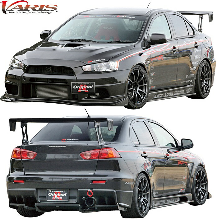 楽天市場】【M's】三菱 ランエボX (2007y-2015y) VARIS