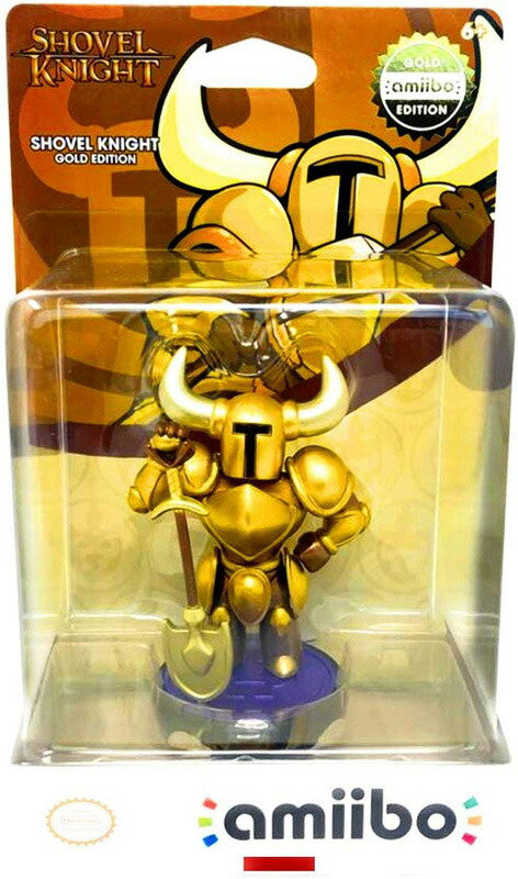楽天市場】【新品】amiibo ショベルナイト ゴールドエディション（北米