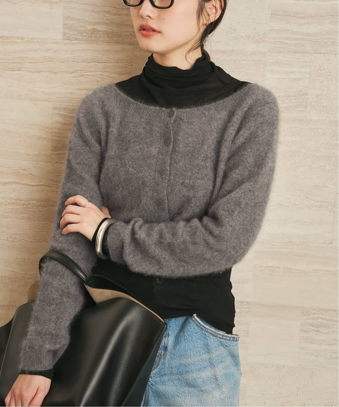 plage｜Light Fur Short カーディガン | Rakuten Fashion(楽天