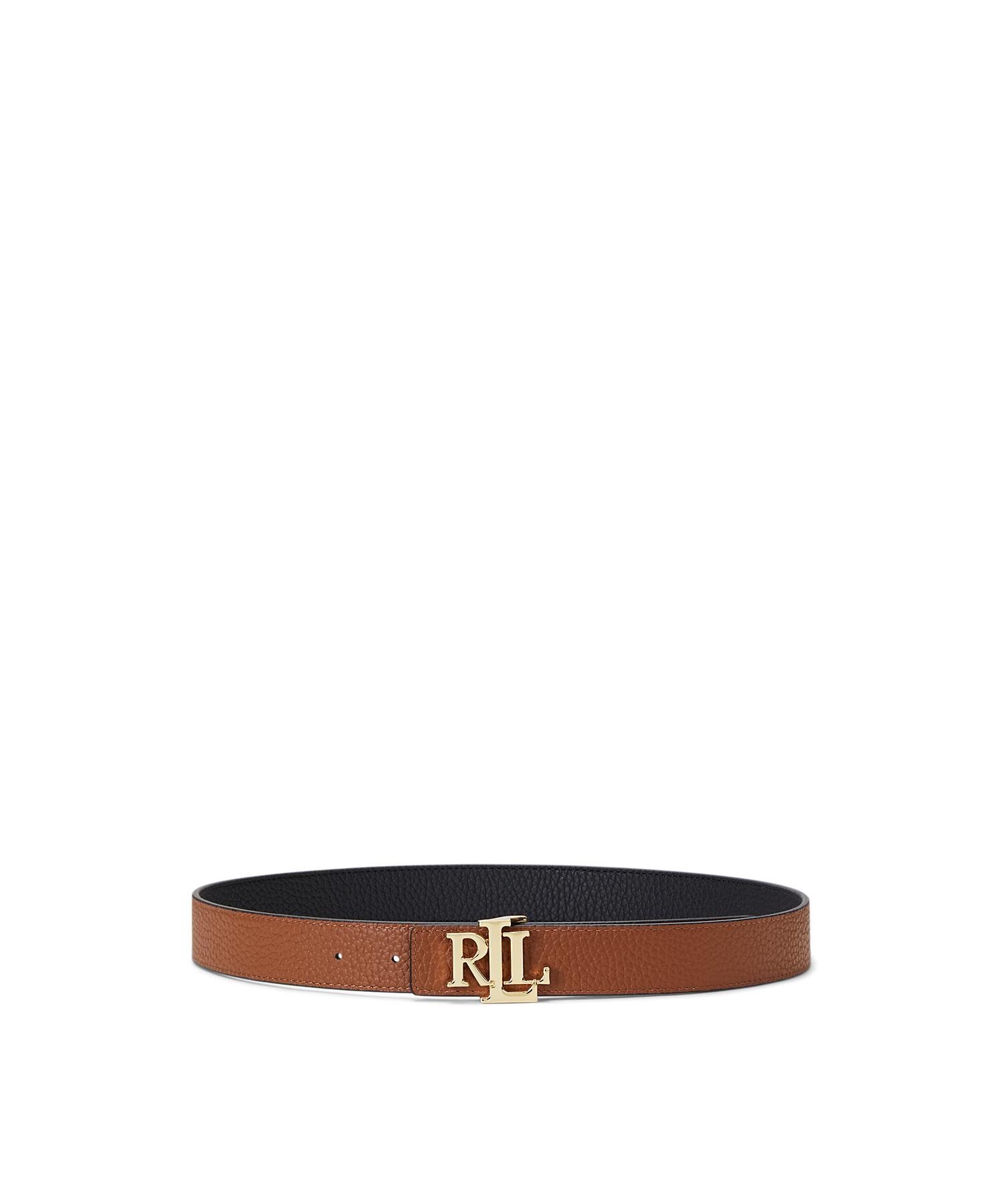 RALPH LAUREN｜ロゴ リバーシブル ペブルド レザー ベルト | Rakuten