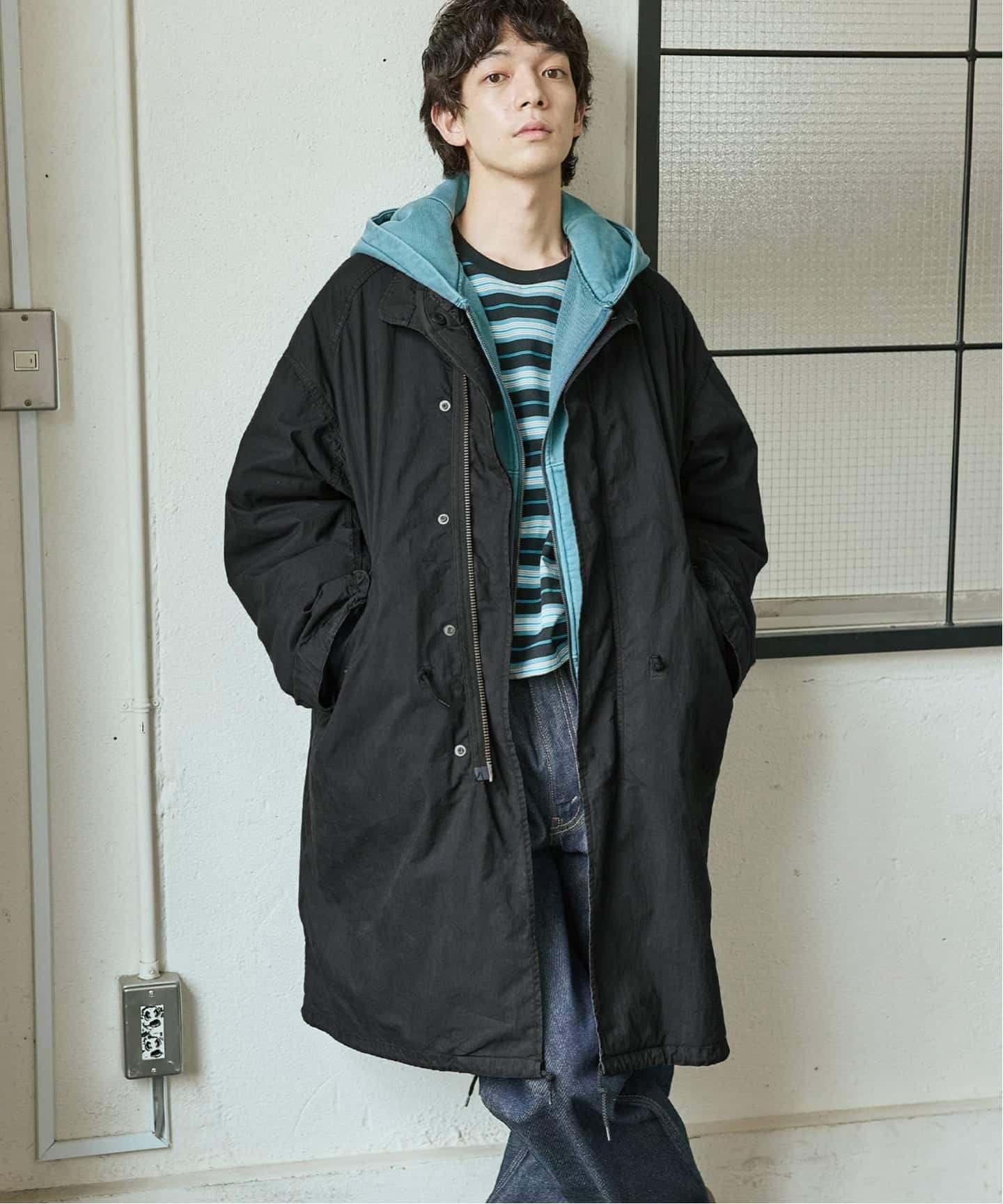 JOURNAL STANDARD｜M65 フィッシュテールパーカー ガーメント ダイ
