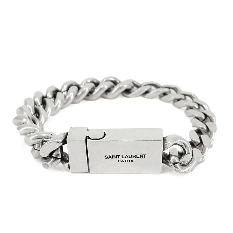 サンローラン SAINT LAURENT メンズ レディース ブレスレット シルバー