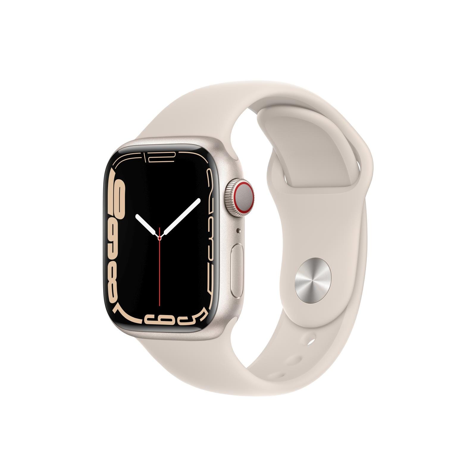 APPLE WATCH SERIES 7 41MM GPS + CELLULAR STARLIGHT ALUMINIUM CASE