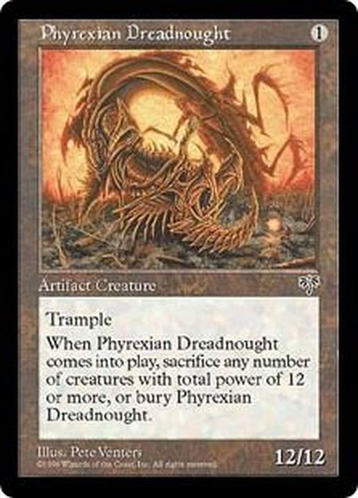 EX]ファイレクシアン・ドレッドノート/Phyrexian Dreadnought《英語