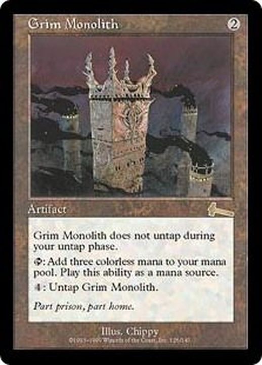 PLD]厳かなモノリス/Grim Monolith《英語》【ULG】