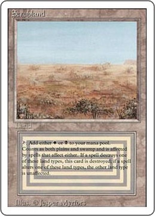 NM-]Scrubland《英語》【3ED】