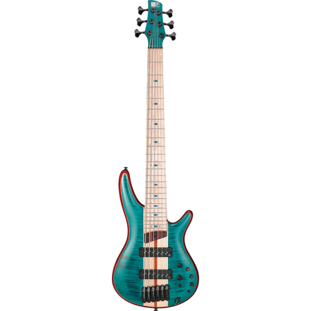 Ibanez SR Premium Series SR1426B 6-String Bass Guitar, Caribbean