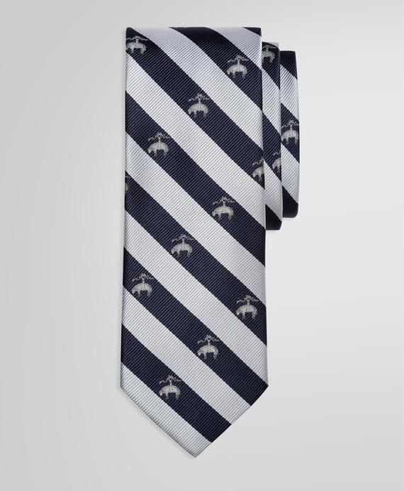 ミニBB#1ストライプ GFジャカード レップタイ | Brooks Brothers Japan