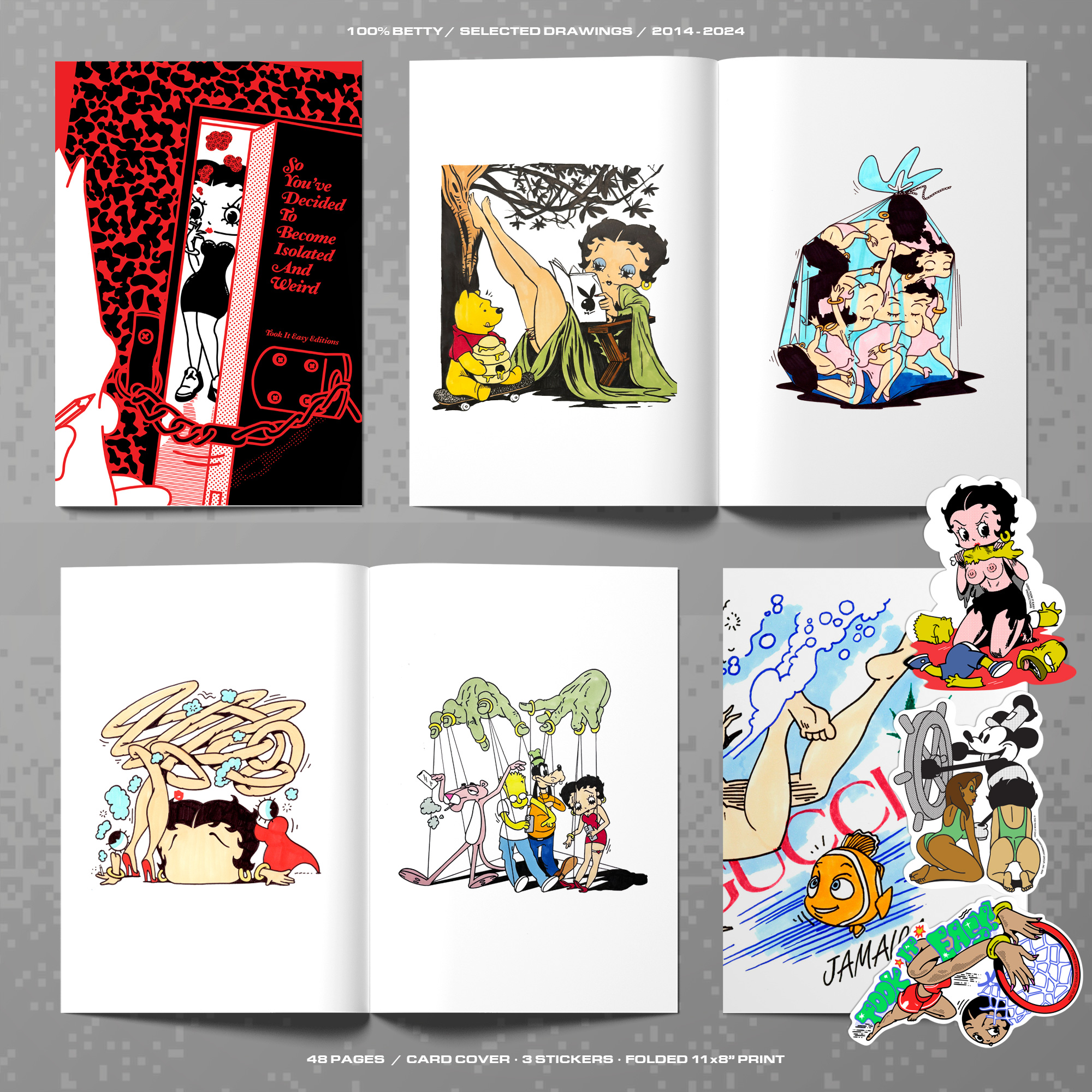 So You've Decided To Become Isolated And Weird' 1&2 Zine Bundle