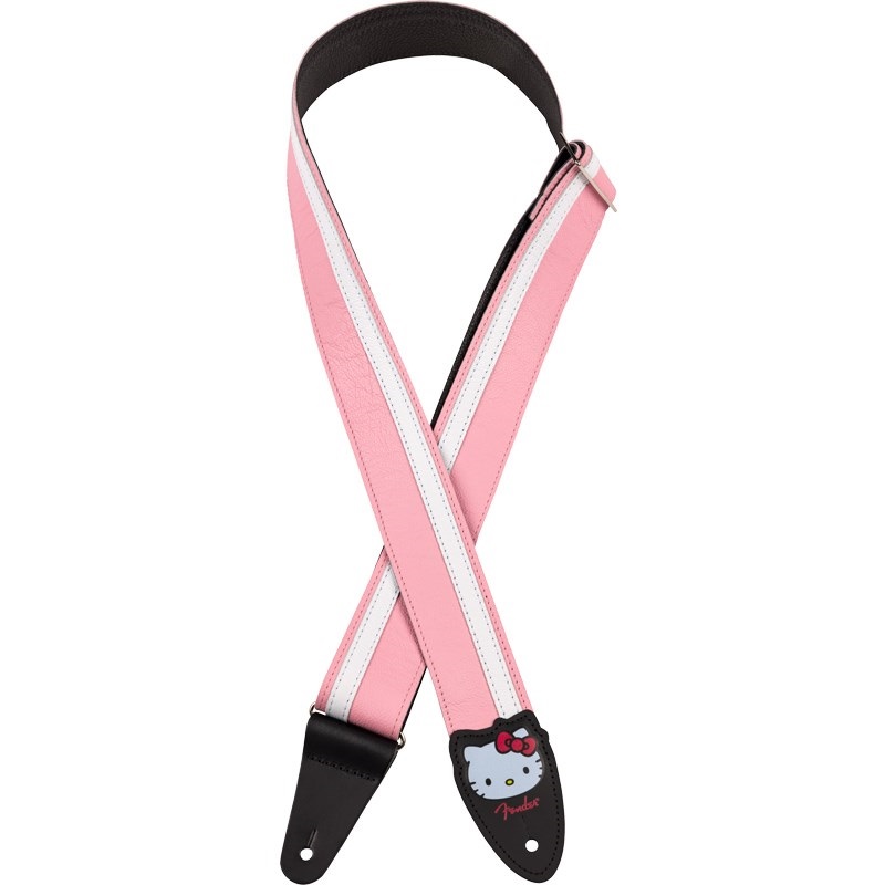 Fender USA FENDER(R) x HELLO KITTY(R) PINK LEATHER STRAP 2INCH