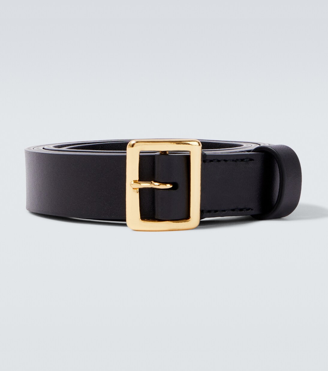 Leather belt in black - Auralee | Mytheresa