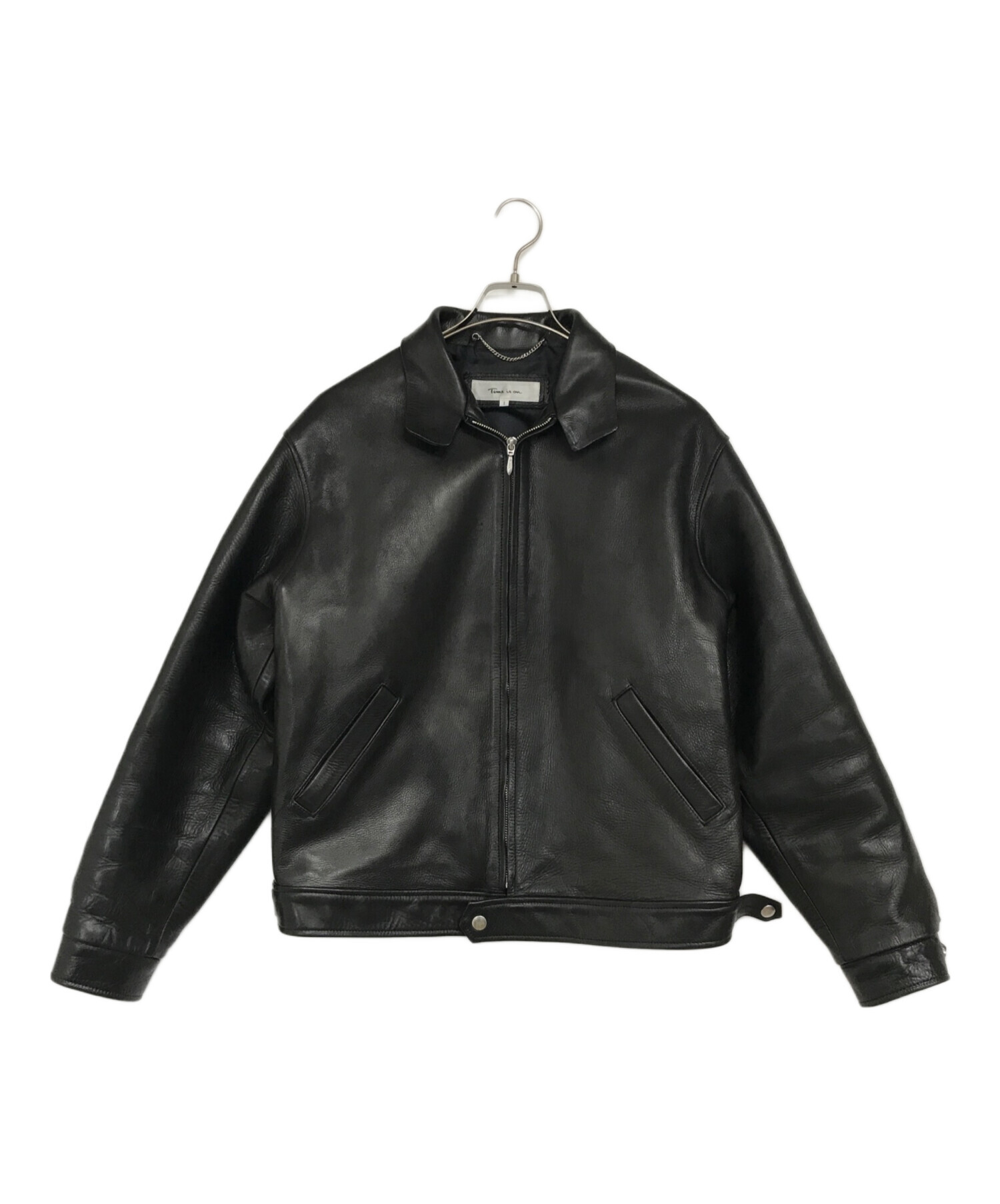 中古・古着通販】Time is on (タイムイズオン) ZIAS LEATHER JACKET