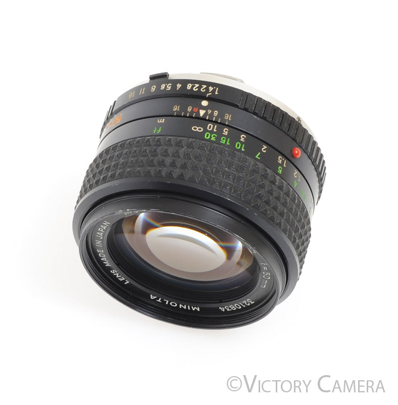 Minolta MC Rokkor-PG 50mm f1.4 Prime Lens [EXC]