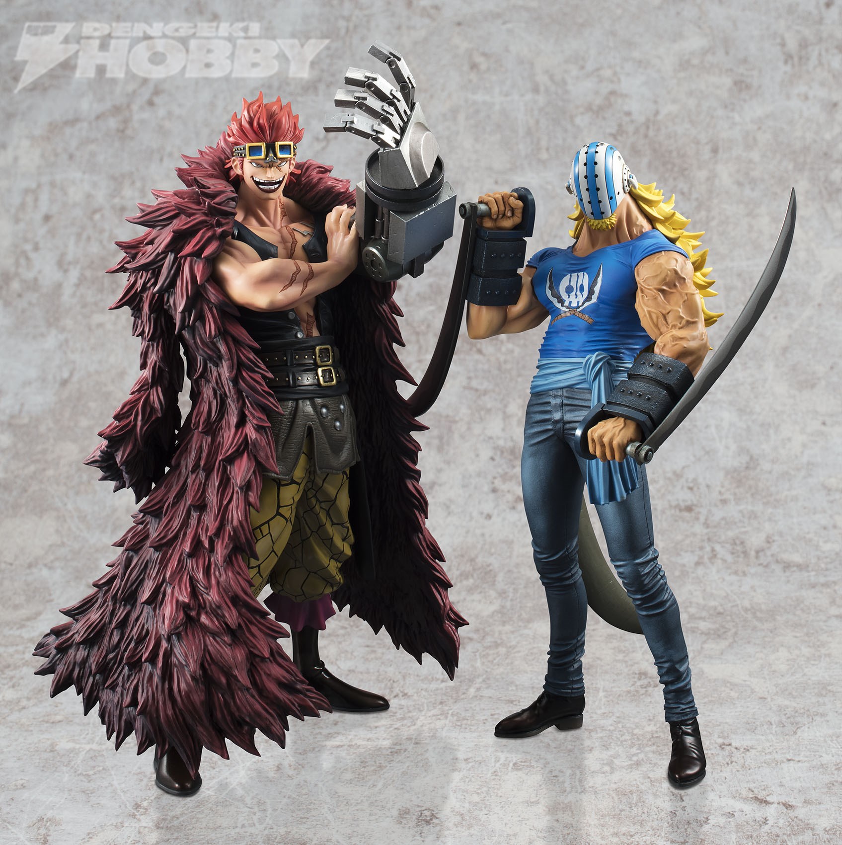 ワンピース』より、キッドとキラーがメガハウスで立体化！ | 電撃