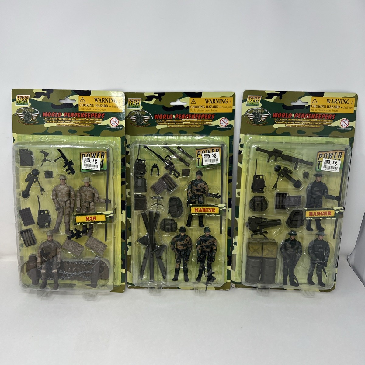 ELITE FORCE WWII フィギュア4体セット ELITE FORCE WWII フィギュア