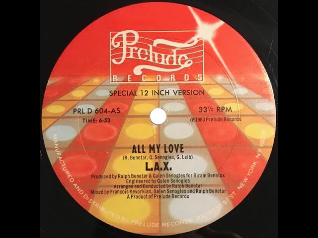 L.A.X. – All My Love (1980) - YouTube