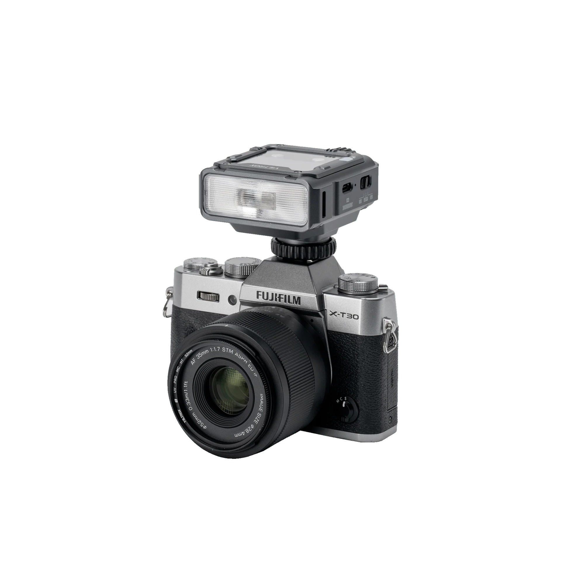 Viltrox Spark Z3-F Kamera Üstü Flaşı Gunmetal for Fujifilm(Gri) En