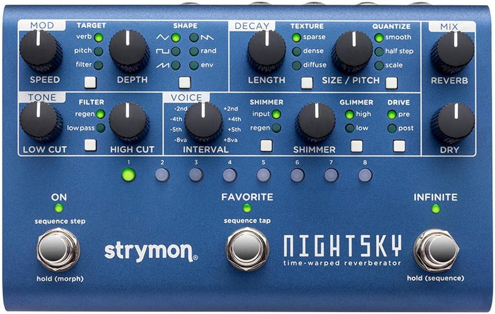 Strymon NIGHTSKY - リバーブの境界を超えた新次元のサウンドを
