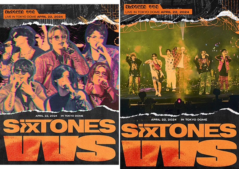 SixTONES 最新 ライブ DVD＆ブルーレイ『VVS (バイブス) 』10月16日
