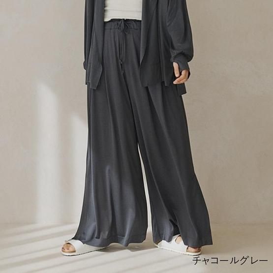 DRESS HERSELF ドレスハーセルフオンライン フレア ワイドパンツ