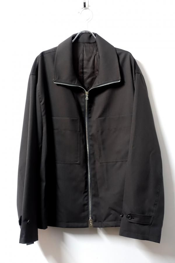 ssstein(シュタイン)/DRIZZLER ZIP UP JACKET/GREY KHAKI 通販