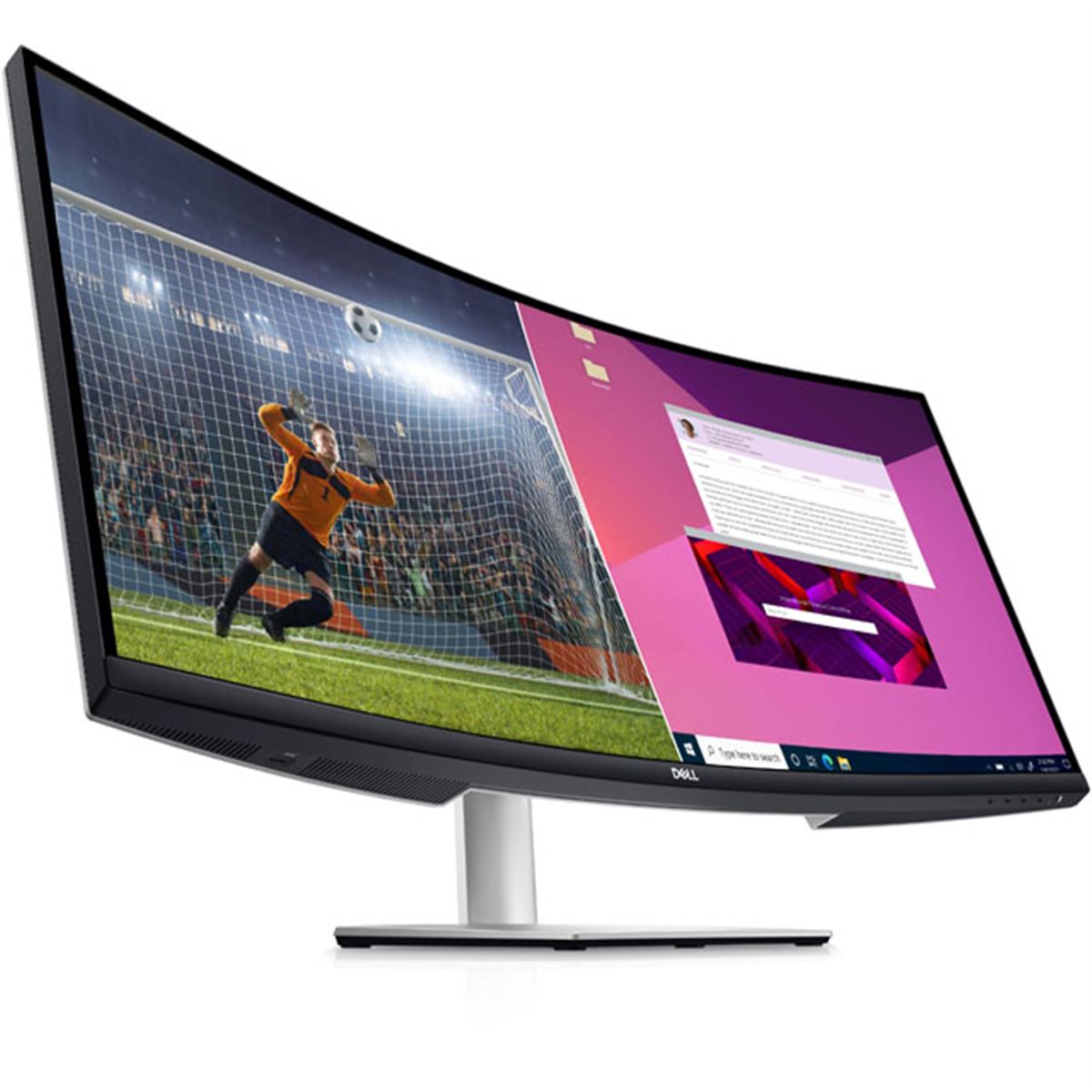 デル、USB Type-C接続対応の34型曲面ウルトラワイドWQHD液晶「S3423DWC