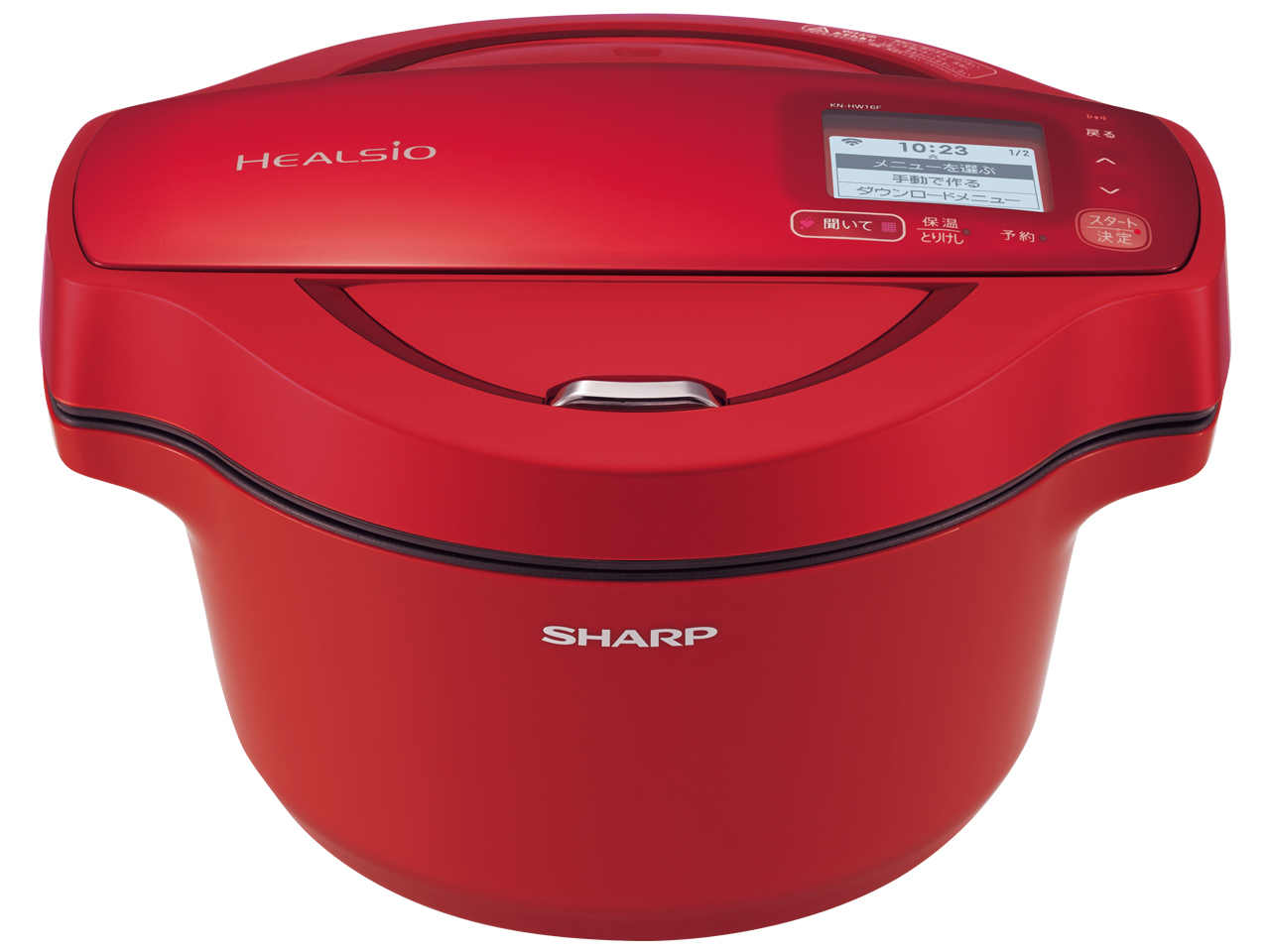 シャープ ヘルシオ ホットクック KN-HW16F-R [レッド系] 価格比較