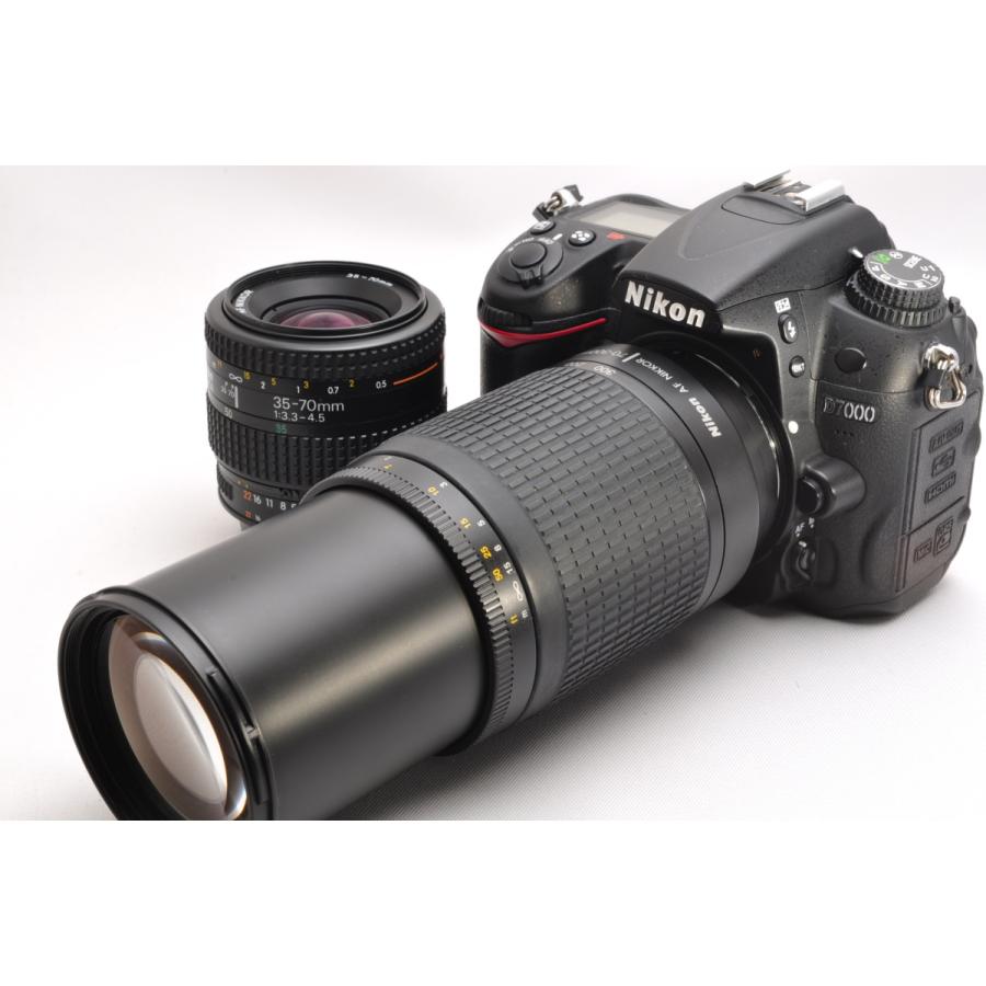 ニコン Nikon D7000 ダブルレンズ☆初心者おすすめ＆スマホ転送 ニコン