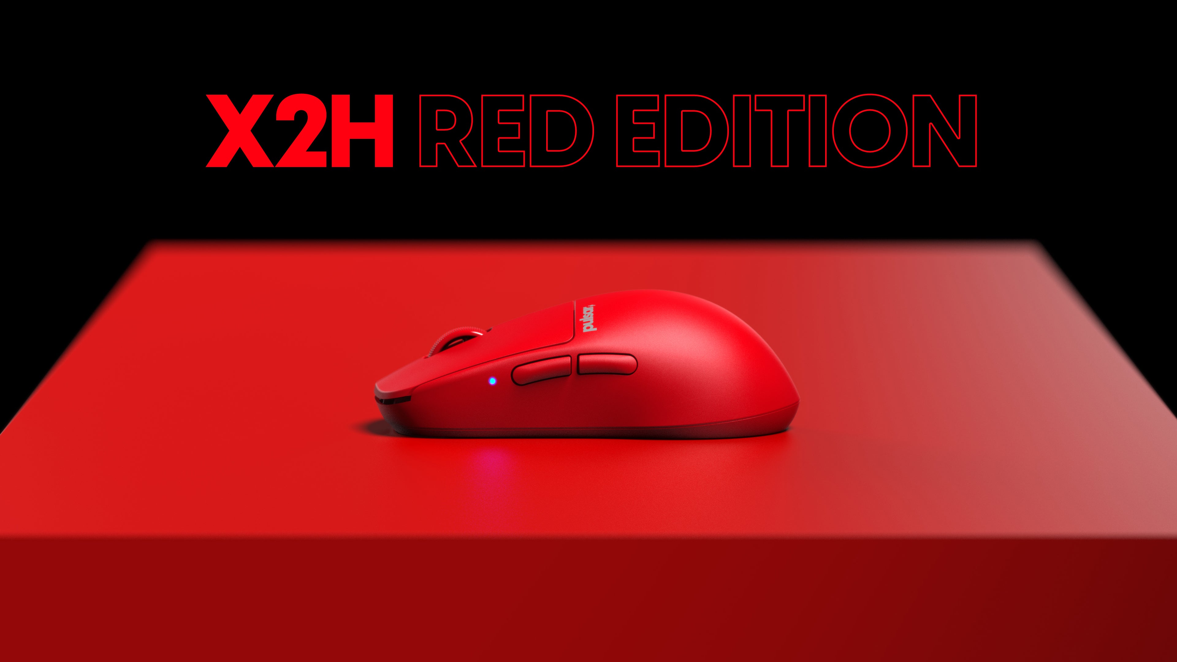 Red Edition] X2H Medium Gaming Mouse – Pulsar Gaming Gears Japan