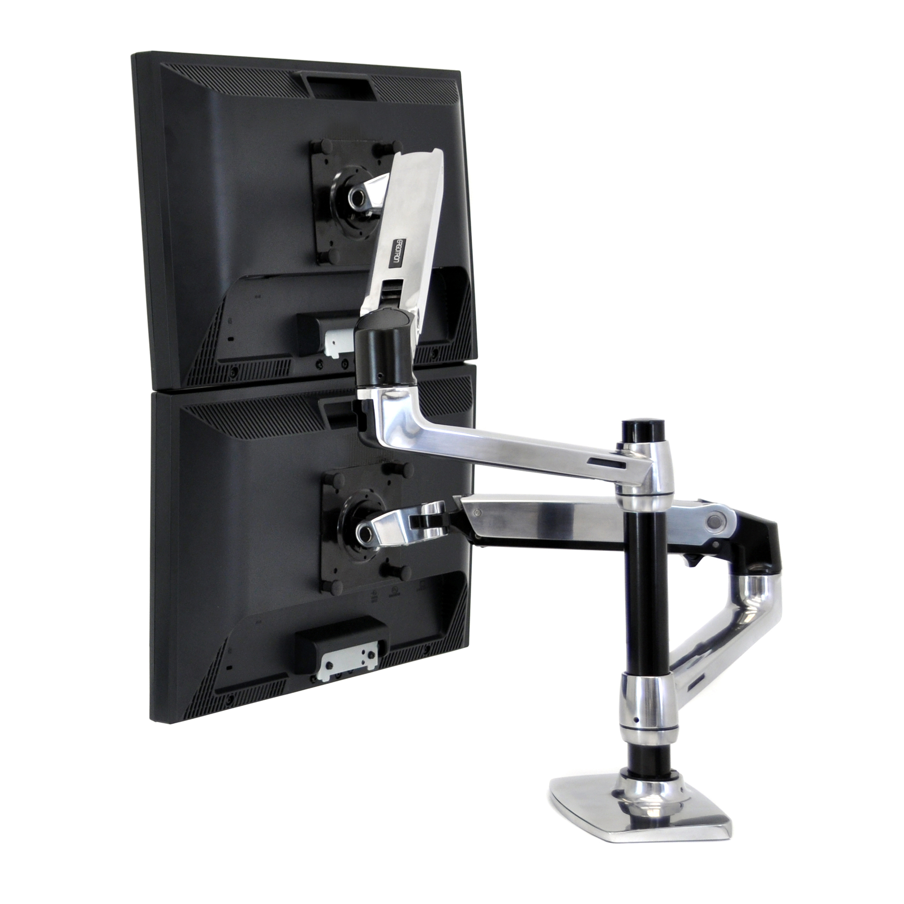LX Dual Stacking Monitor Arm | Ergotron Dual Monitor Stand