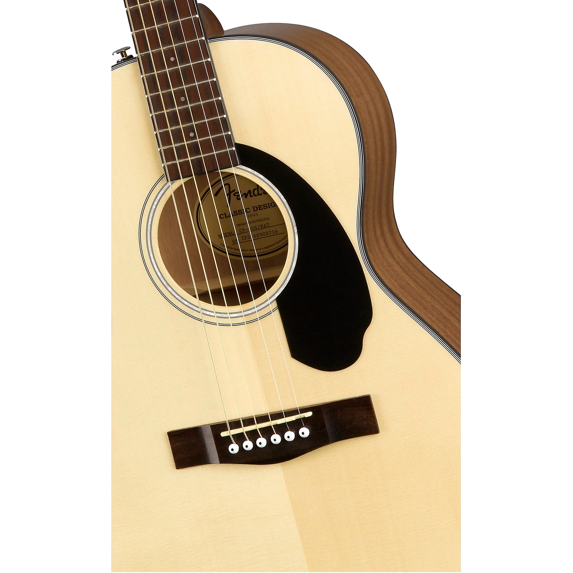 Fender CP-60S Parlor Acoustic Guitar | Music & Arts
