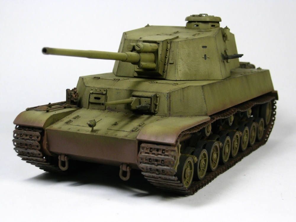 ファインモールド 1/35 五式中戦車 チリ 完成: METEOR.スケールモデル