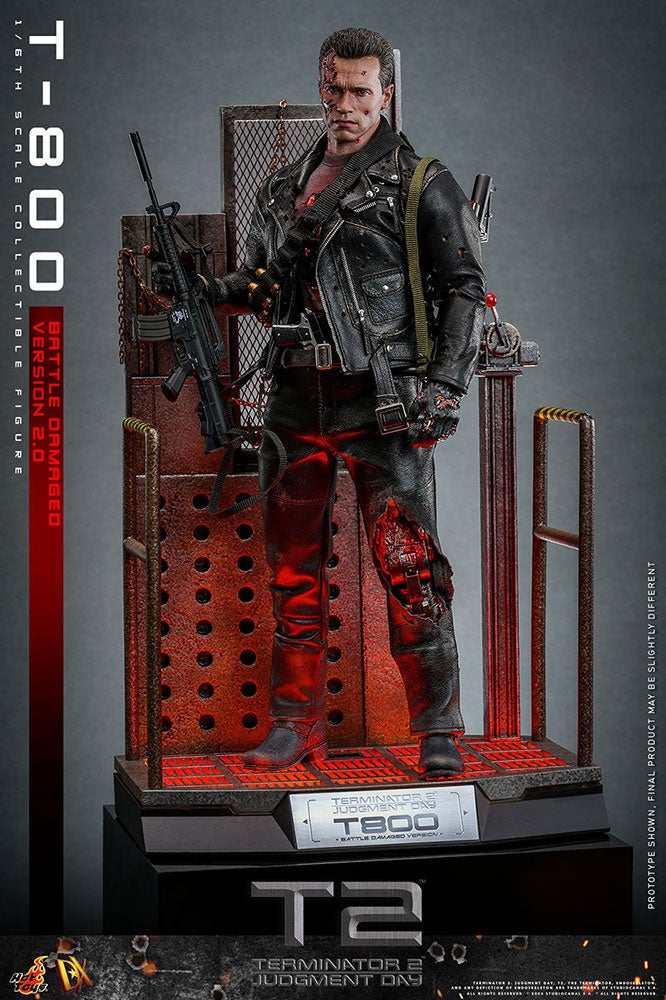 ターミネーター2』のT-800が、進化を遂げた2.0版としてホットトイズの1