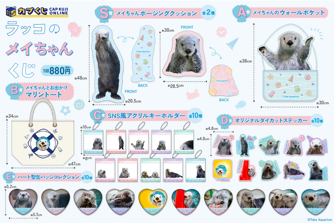 カプくじ×鳥羽水族館 缶バッジセット コンプ カプくじ×鳥羽水族館
