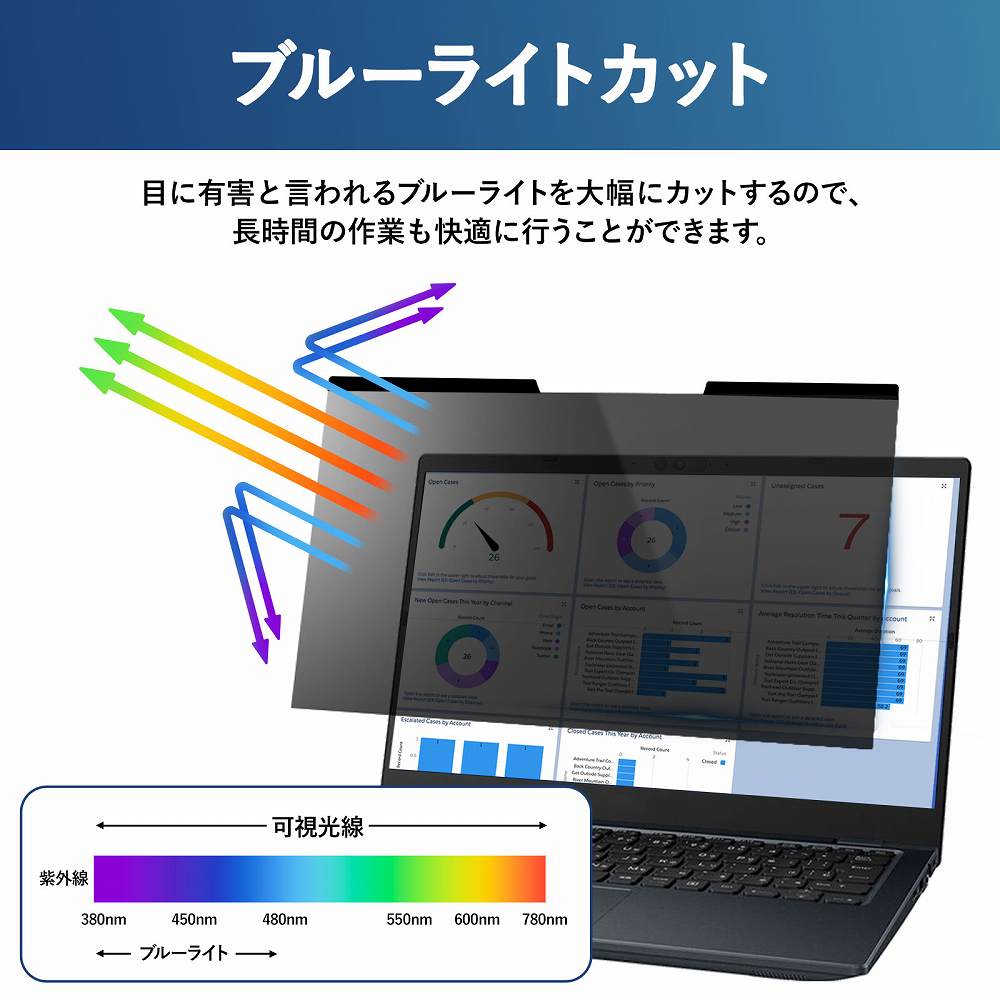 富士通 LIFEBOOK U9310/DX 13.3インチ 16:9 対応 マグネット式 覗き見