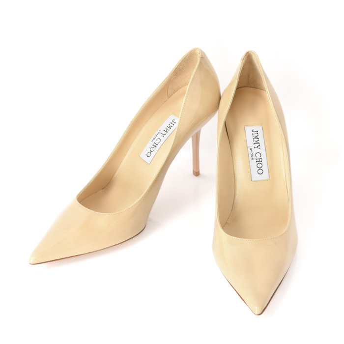 JIMMY CHOO（ジミーチュウ） パンプス エナメル 10cm ハイヒール