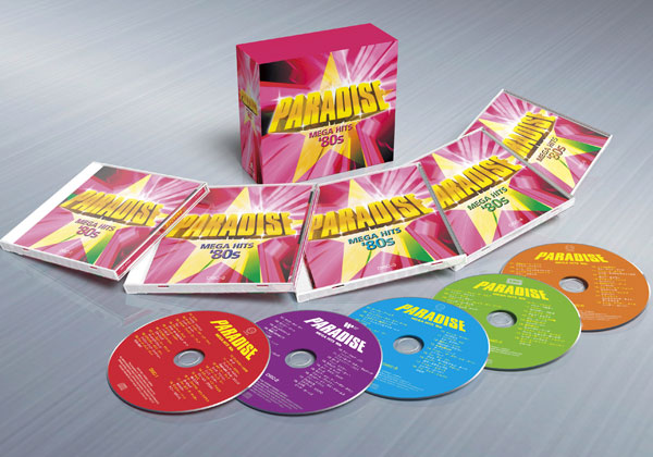 80年代洋楽ベストヒッツ PARADISE-MEGA HITS '80s CD5枚組 全90曲 通販