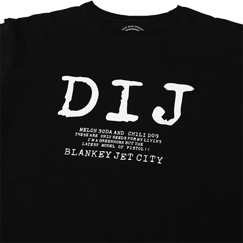 受注販売】BLANKEY JET CITY / BJC D.I.J. T-shirts – UNIVERSAL MUSIC