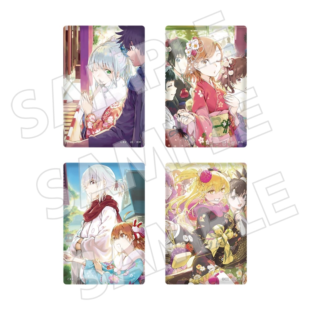 とある魔術の禁書目録』20周年記念 スクエア缶バッジセット Ver.お年賀
