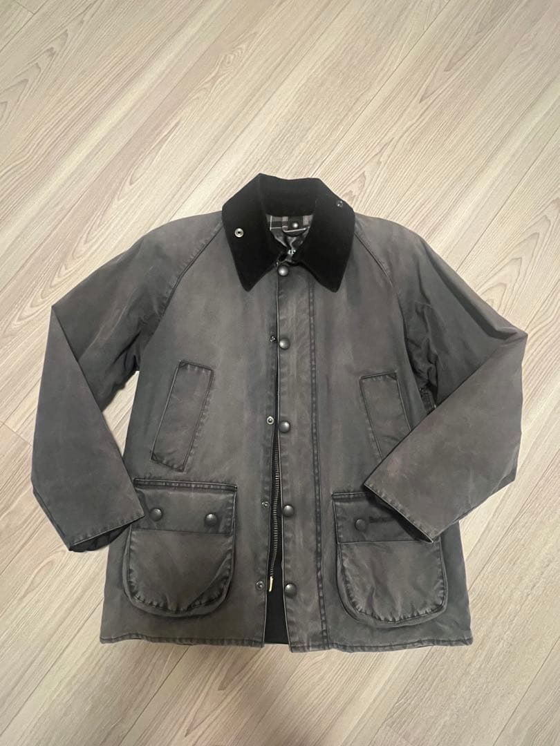 【オイル抜き】Barbour BEDALE ビデイル C36 ブラック 英国製 Barbour Bedale Jacket 3Warrant Old Model Navy C36 Mint バブアー