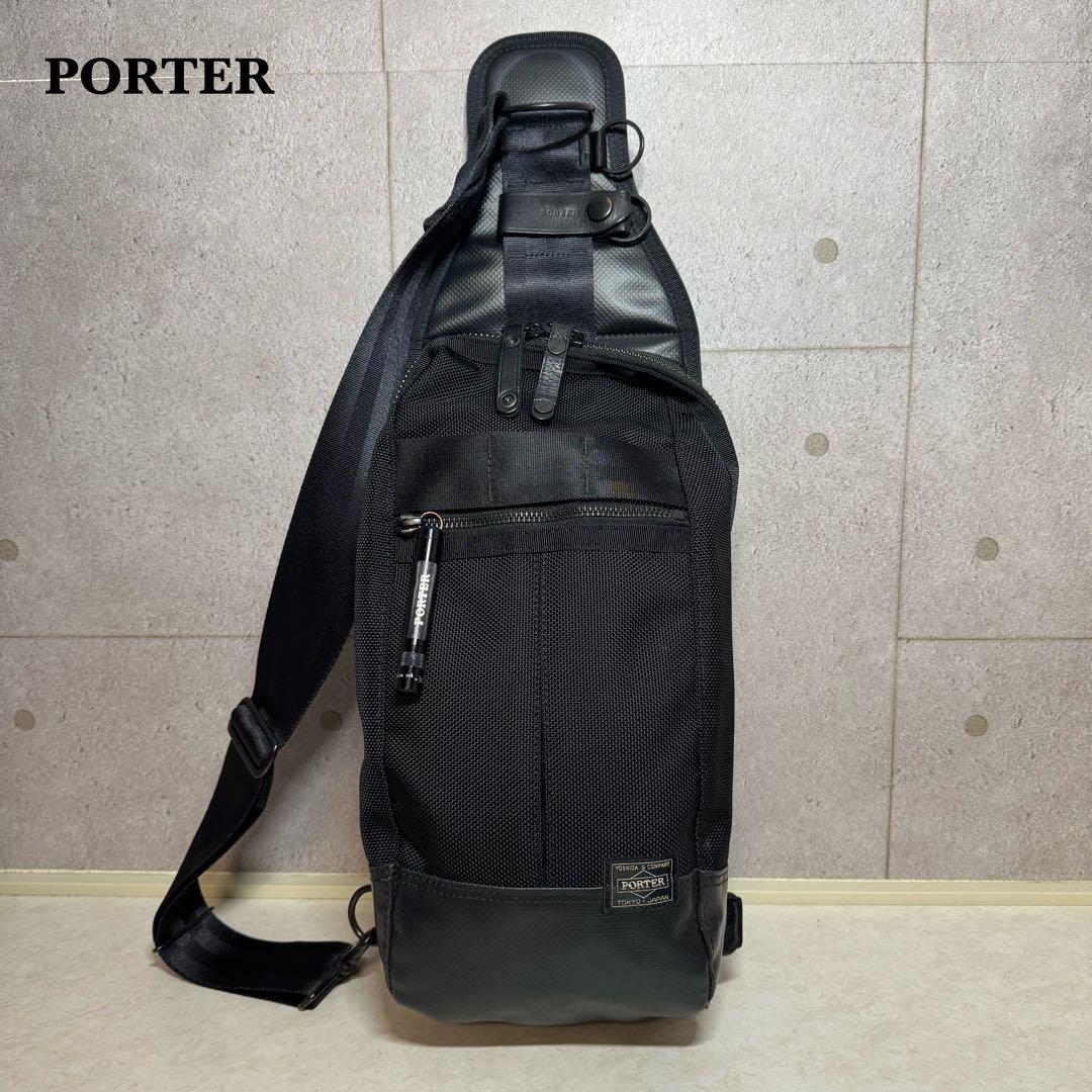 PORTER HEAT スリングショルダーバッグ ボディバッグ HEAT(ヒート) SLING SHOULDER BAG | 吉田カバンホームページ | YOSHIDA
