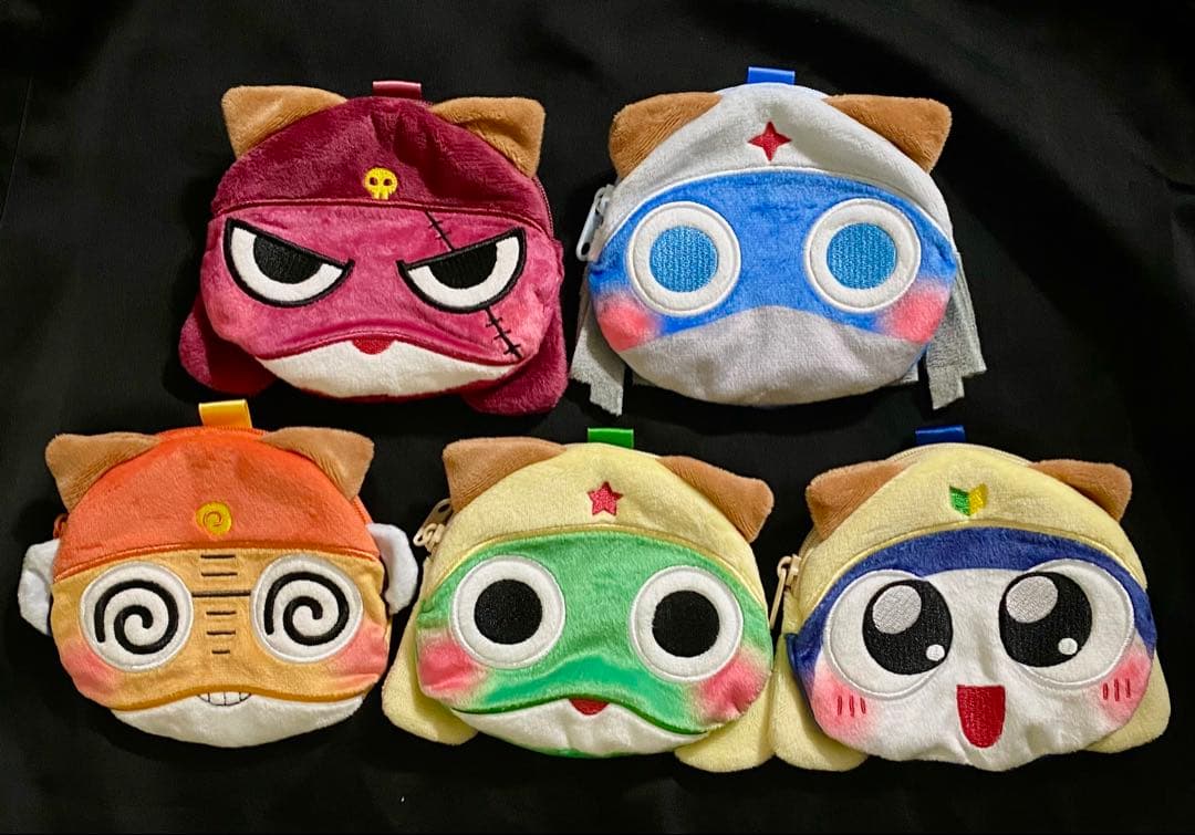 モンスターハンター×ケロロ軍曹 フェイスポーチ vol.1 全5種セット
