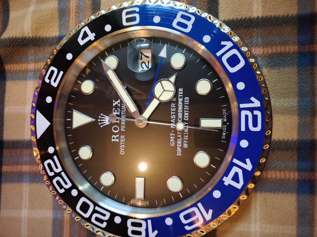 ROLEX GMT-MASTER2 掛時計 黒/青 Rolex GMT-Master Stainless Steel 126710BLNR | SwissWatchExpo