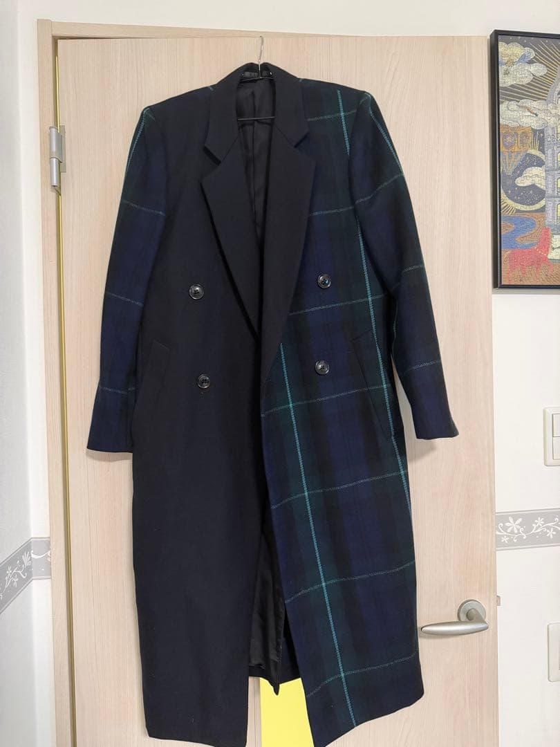 Paul Smith 2018AW ダブルチェスターコート Ssize Paul Smith - ポールスミス18aw パリコレ ダブルブレストチェスター