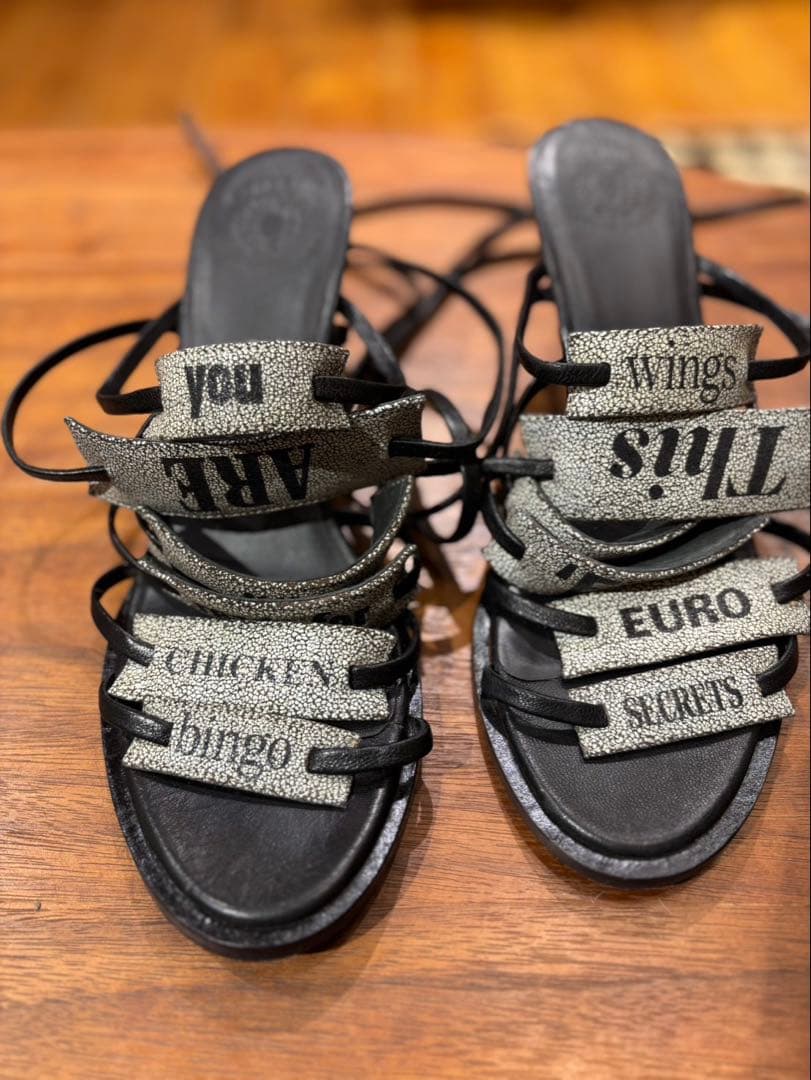 CAMPER × Bernhard Willhelm ヒールサンダル極美品　37 CAMPER、ベルンハルト・ウィルヘルムとのコラボシューズ発売