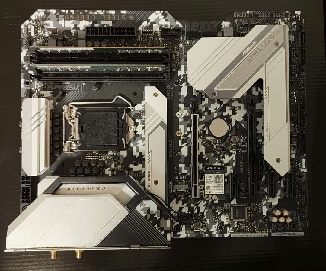 マザーボード ASRock ATX LGA1200 Z490 Steel legend ASRock > Z490 Steel Legend