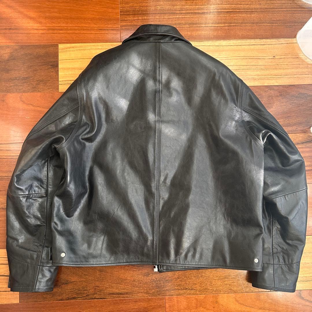 Stussy Garage Jacket Leather ジャケット レザー M - メルカリ
